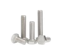 1-50 pièces M3-M12 acier inoxydable tête hexagonale vis à machine, M10x150mm(1 pièce)