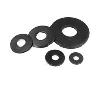 1/50 pièces M3 M4 M5 M6 M8 M10 M12 M14 M16 rondelle plate non standard en acier au carbone noir grande taille grande largeur(3pcs M12x28x4)