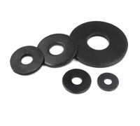 1/50 pièces Non standard en acier au carbone noir grande taille surdimensionné grande rondelle plate plus large M3 M4 M5 M6 M8 M10 M12 M14 M16 joint uni