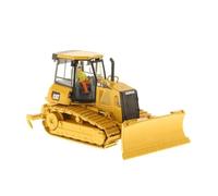 1:50 pour D6k XL Bulldozer Alliage Modèle De Véhicule D'Ingénierie Véhicule De Construction Jaune Voiture Transport Miniature De Collection