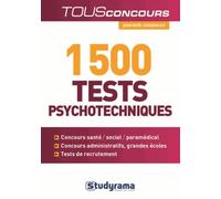 1 500 Tests Psychotechniques