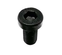 1-50pcs M4 M5 M6 M8 M10 M12 M16 Grade 8.8 acier noir DIN7984 tête mince vis à six pans creux boulons filetage(M8x16mm 10pcs)