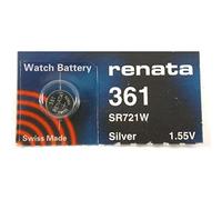Renata Pile de montre 361 1,55 V remplace SR721W