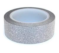 1.5cm x 10m Autocollant Auto-adhésif en Ruban Washi Scintillant pour Le Bricolage Artisanat Scrapbooking Silver New Released