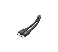 Autres accessoires informatiques C2G 1.5ft Thunderbolt 4 USB C Cable - USB C to USB C - 40Gbps - M/M - Câble Thunderbolt - 24 pin USB-C (M) pour 24 pin USB-C (M) - USB 3.2 / DisplayPort