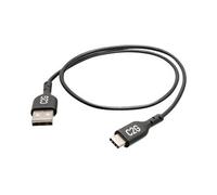 1.5ft USB C to USB A Adapter Cable - USB 2.0 - 480Mbps - M/M - Câble USB - 24 pin USB-C (M) pour USB (M) - USB 2.0 - 50 cm - noir