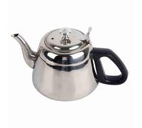 1.5L 2L Teapot with Infuser, Stainless Steel Stove top Coffee Pot Practical Modern Design Hot Water Teaware for Camping Home Kitchen Gas Induction Boiler (1.5L with filter)