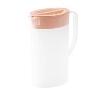 1.5L Pichet À Jus, 12.5x8.6x23cm Pichet En Plastique Avec Couvercle, Pichets Pour Réfrigérateur, Pichets À Eau En Plastique, Carafe D'eau Pour Porte De Réfrigérateur, Pour Limonade, Thé Glacé, Jus