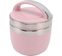 1.5L Vacuum Lunch Box 304 Stainless Steel Insulated Food Container Portable Bento Box for Student Office Worker Pink