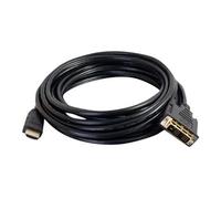 1.5m (5ft) HDMI to DVI Cable - HDMI to DVI-D Adapter Cable - 1080p - Câble adaptateur - DVI-D mâle pour HDMI mâle - 1.5 m - blindé - noir
