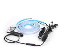 1.5m Car Door Side Light Strip, Universal LED Light Bar, Colorful Ambient Door Light with Remote Control, Easy Install Auto LED Bright Colorful Light Bar for All Vehicles, Durable