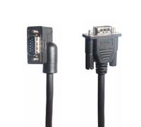 1,5m Left Angle Câble adaptateur de moniteur VGA mâle à mâle droit, coudé à col de cygne, Angle haut, bas, droit et gauche, 90 °