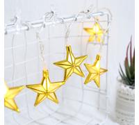 1.5M Ramadan Décorations Guirlandes lumineuses Islam Aïd Mubarak Décoration Guirlandes lumineuses à piles Cadeaux de fête