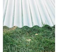 1.5mm Feuille De Toit Transparente,Feuille De Toit Résistante Aux UV,Panneaux De Toiture Solide Et Durable,Panneau Anti-Pluie Isolant,Panneau De Toit De Hangar De Jardin (0.9×1m,1pcs)