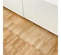 1.5mm PVC Clear Office Chair Mat for Hardwood Floor Rolling Chair Mat Computer & Desk Chair Mat Durable Plastic Chair Protective Pads for Work Home Gaming Living Room Kitchen (Size : 90x100cm)