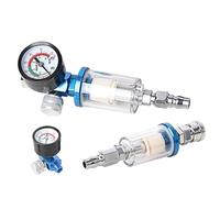 1/5PCS Air Filter Water Oil Separator Moisture Trap For Compressor Spray Paint Tool Pressure Parts European Style 1/4''(AF-02,5 Pcs)