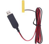 1.5V LR03 AAA Dummy Battery,AAA Battery Eliminator,Replacement Cable,1 Piece,1.5V AAA Batteries for Clocks LED Luminous Toys