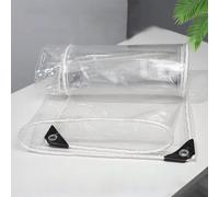 1.5x2m Bache Transparente Résistante à la Pluie Exterieur 420g/m² Bâches imperméable Résistant à la Déchirure avec œillets et 5m Ficelle 0.35mm Bâche de Recouvrement pour Plantes, Jardin