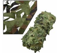 1.5x4.0m 1.5x10m 3x2m 4x5m 5x9m 6x15m Grand Filet De Camouflage, Filet De Camouflage Vert Filets De Protection Solaire Woodland pour Cacher De Camping, One Color, 6x6m/19.6x19.6ft