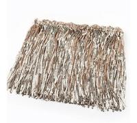 1-5Yards 17cm Paillettes Gland Dentelle Garniture for Coudre Latin Spectacle Robe Vêtements Paillettes Frange Décor Ruban DIY Artisanat Accessoires Pour Le Bricolage(Color 19,17cm-2Yards)