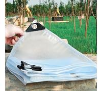 1.6 m x 1.7 m Bâches - armée de Protection 200g/m² - Translucide/Transparente - Haute résistance, indéchirable et imperméable - Stabilisée aux U.V -