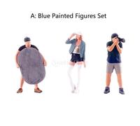 1:64 Figures Peintes Assistant W/Modèle Ornement Miniature Pour Maison De Poupée