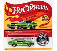 1:64 Hot Wheels 2018 Redline 50th Anniversaire 1968 Mercury Cougar Jaune