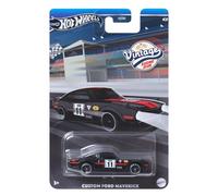1:64 Hot Wheels 2024 Vintage Course Club 979B Personnalisée Ford Maverick Noir