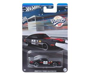1:64 Hot Wheels 2024 Vintage Course Club 979B Personnalisée Ford Maverick Noir