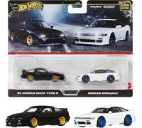 1:64 Hot Wheels 2025 Premium 2-Pack Nissan 180SX Type X+ Nissan Sileighty 979Q