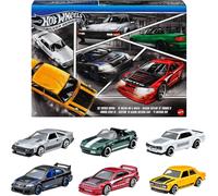 1:64 Hot Wheels 2025 Rues Du Japon Boîte Deluxe 6-Pack JBY77 Toyota, Nissan, Ho