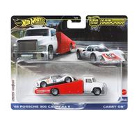 1:64 Hot Wheels Premium 2024 Équipe Transport 1966 Porsche 906 Carrera 6 + O