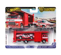1:64 Hot Wheels Premium 2025 Équipe Transport JBM38 Plymouth Duster + Second