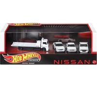 1:64 Hot Wheels Premium Jeu 2023 Nissan Skyline Blanc Real Riders 4 Voitures