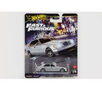 Hot Wheels Voiture miniature Die-cast Mercedes-Benz 500 SEL Fast and Furious Échelle 1:64 7 cm HRT94