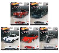 1:64 Jay Leno's Garage Set 5 Modèles Premium Hot Wheels FPY86 - 978N