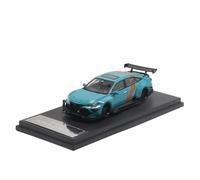 1 64 pour Avalon Explosif Réforme Simulation Alliage Modèle De Voiture Simulé Petit Véhicule Cadeau d'anniversaire Aobi(Bleu)