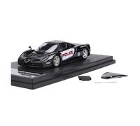 1:64 pour Ferrari Enzo Police Sports Cars Alliage Modèle Décoration Collection Souvenir Décoration Voiture Miniature De Collection
