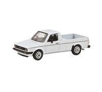 1:64 pour Volkswagen Caddy Pritsche Pick-up Alliage Modèle De Voiture Ornement Statique Collection De Souvenirs Voiture Miniature De Collection