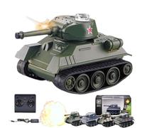 1/64 Rc Tank,Remote Control Tank,Rc Military Vehicles, Waterproof Mini 4wd Crawler Truck Car with LED for Girls Boys Gift (Green)