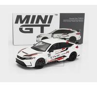 1:64 TRUESCALE Honda Civic Type R Thanks Day Vietnam 2023 White MGT00626-L