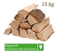 (1,67€/1kg) Bois de chauffage 15 kg Pour Poêle et Cheminée Bois de chêne 25 cm f