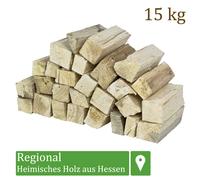 (1,67€/1kg) Bois de chauffage 15 kg Pour Poêle et Cheminée Bois de mâchoire 25 c