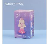 1/6pcs Bulle Fille Modèle Anime Figgurine De Collection Mignon Voiture Intérieur Gâteau Top Déco Pour Les Fans Figurines Miniatures Décor Artisanat