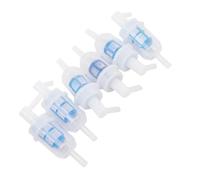 1-6pcs Filtre de Carburant Diesel à Coque en Plastique avec élément de Maille en Nylon 8 mm Interface Compatible avec Divers modèles(6pcs)