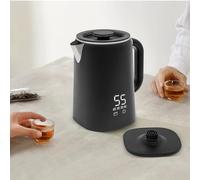 1,7 L Bouilloire Électrique Écran Numérique Digital,Bouilloire électrique pour eau bouillante, Bouilloire Électrique Temperature Reglable Noir