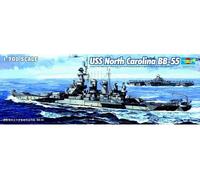 Trumpeter Maquette USS Caroline du Nord BB-55 1:700 Kit TR05734