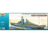 1:700 Zvezda Russ.Battlecruiser Pyotr Veliky Kit Z9017 Modellino