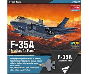1:72 ACADEMY Lockheed Martin F-35A Airplane Lighting Ii Military Kit AC12561