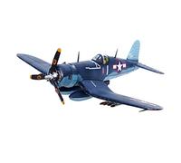 1 72 Adapté pour F4U-1 Corsair Fighter VF-17 Escadron Ace Siège Alliage Moulé sous Pression Style Militaire Modèle d'avion Ensemble de Jeu de Passe-Temps Miniature
